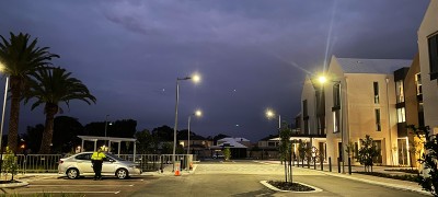 SOLAR LED STREET LIGTHS FOR PARKING LOT STATION