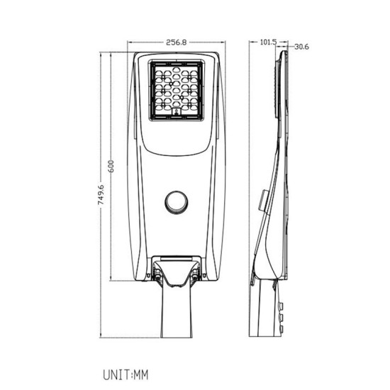 30W SUNPRO Solar LED Street Light